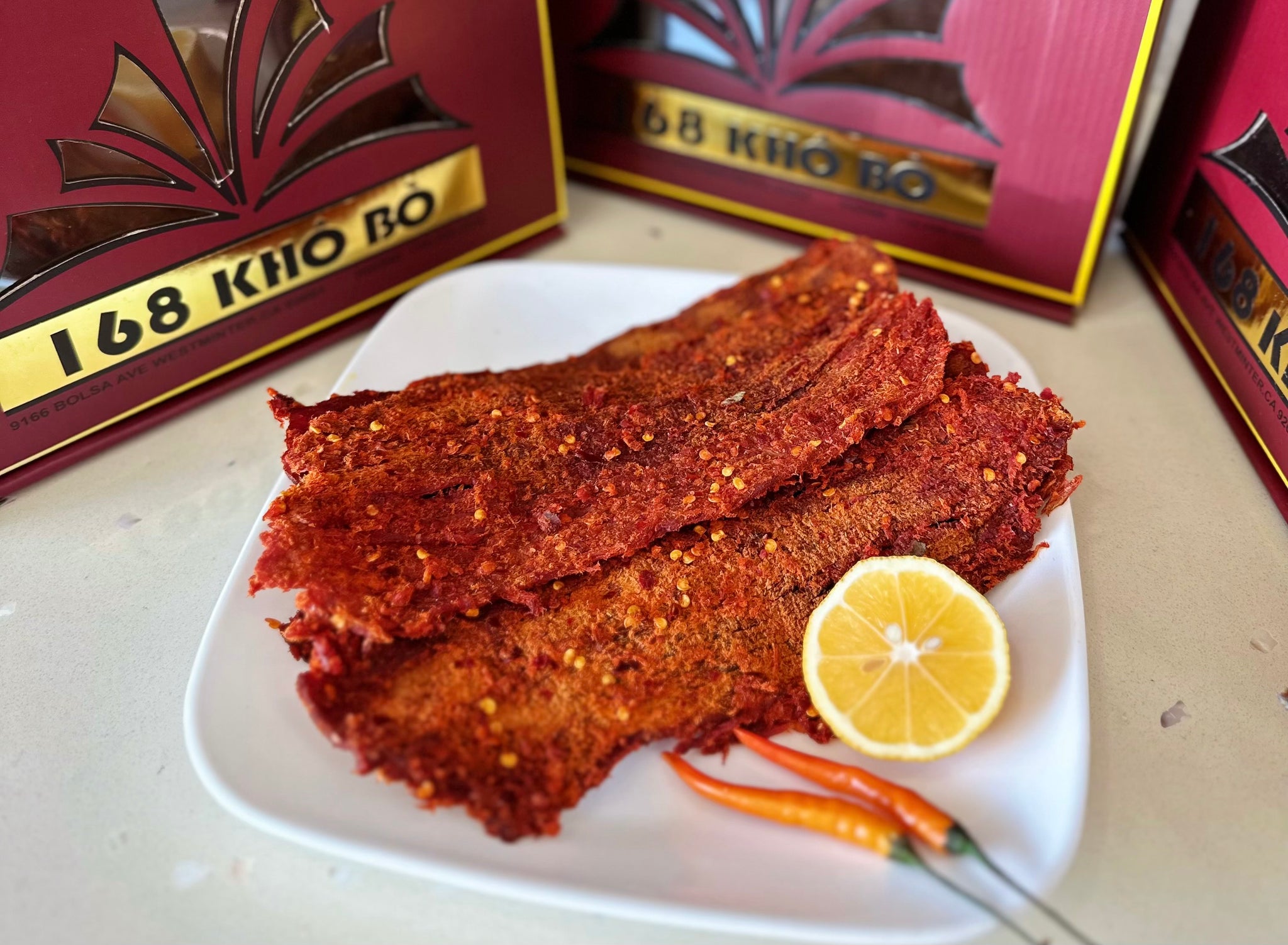 Khô Bò Miếng Cay (Special Beef Jerky)