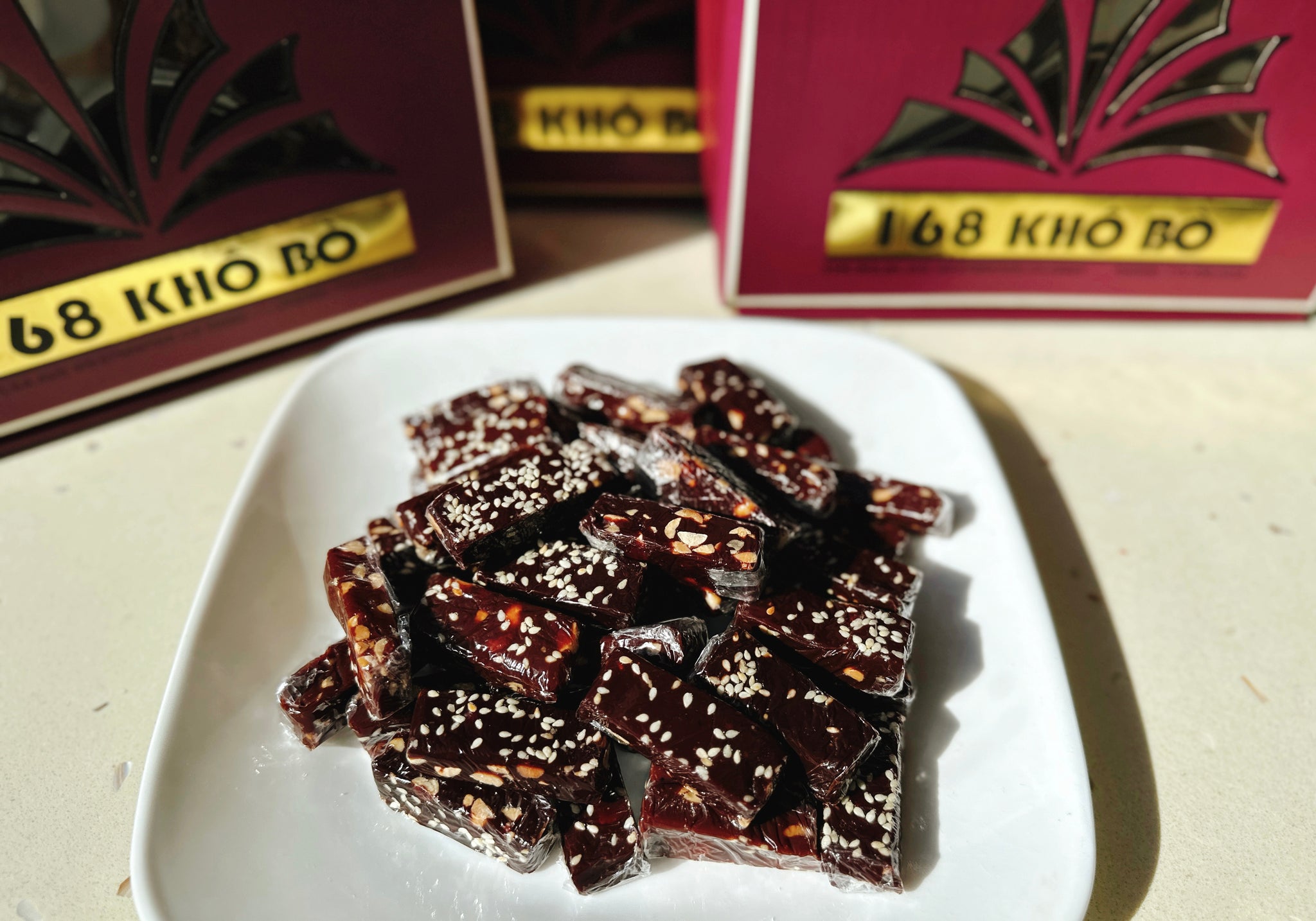 Banana Candies with Nuts