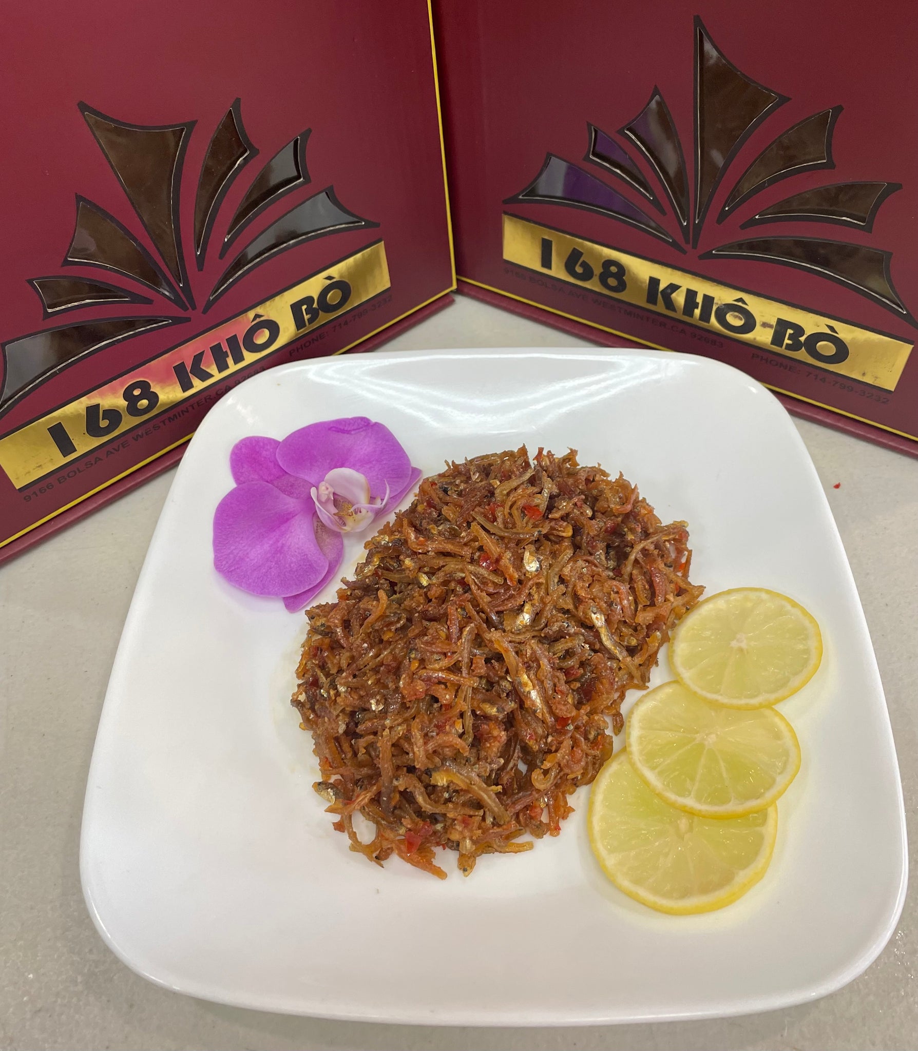 Cá Cơm Chỉ Rim Sauce Tỏi