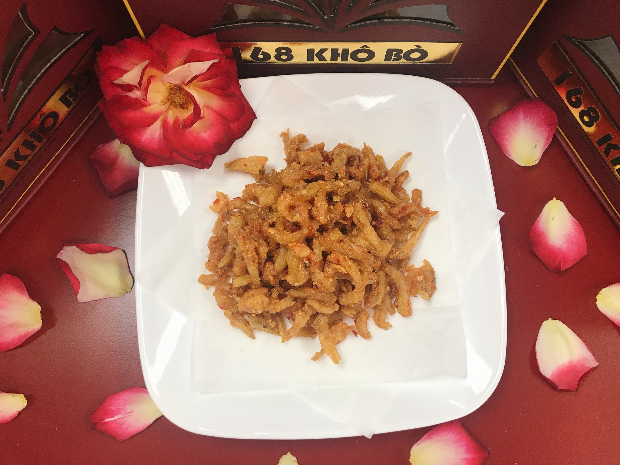 Cá bống sấy giòn
