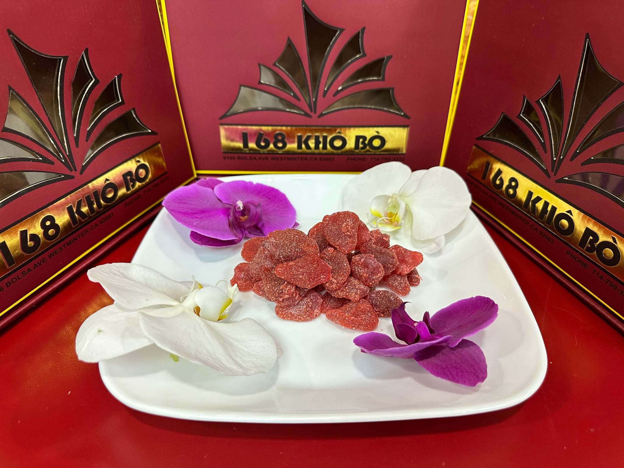 Mứt dâu sấy