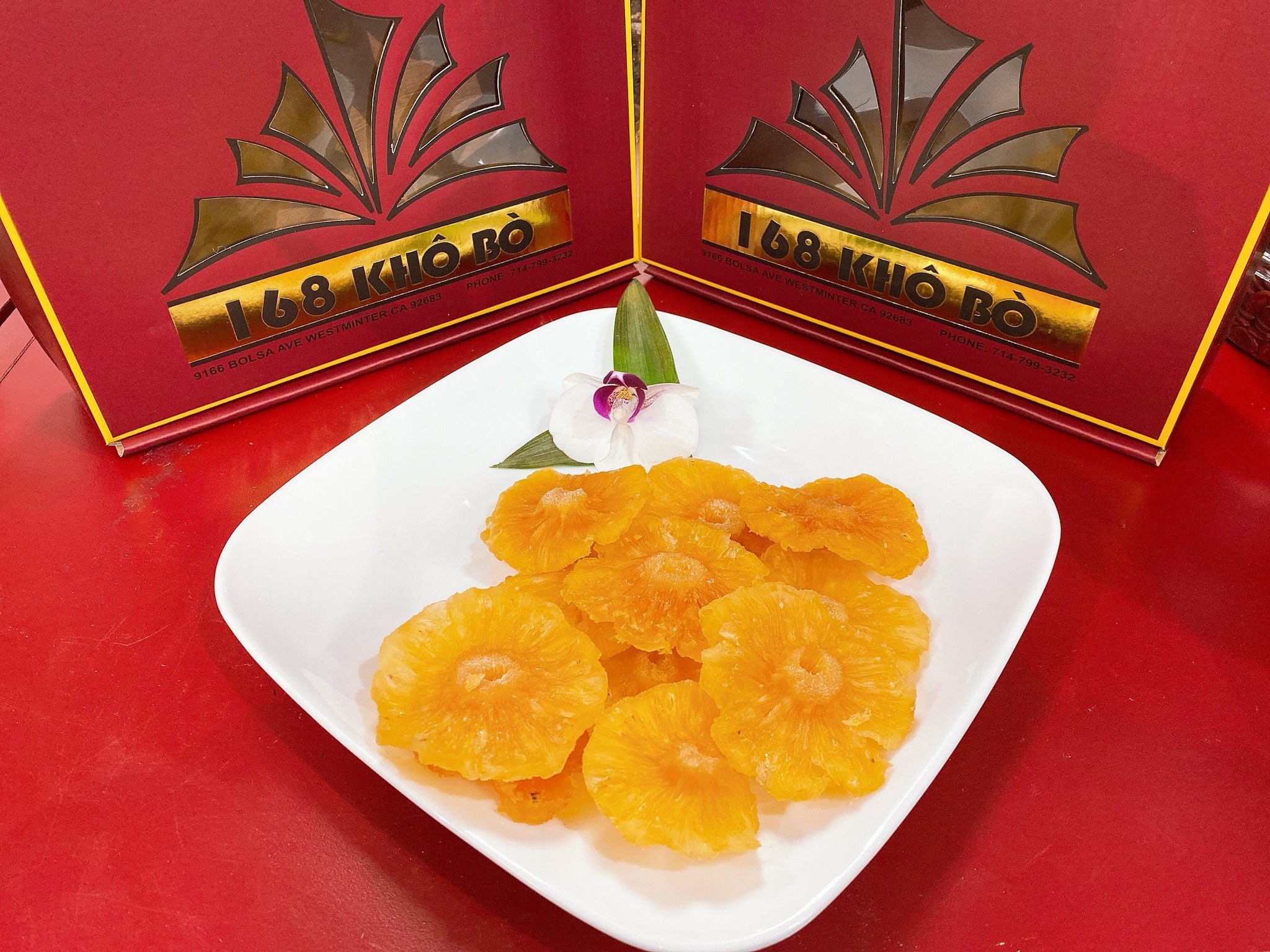 Thơm Tươi Sấy Dẻo Cay