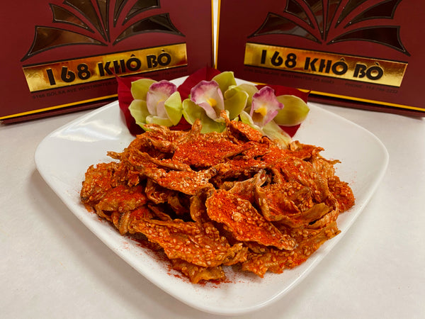 Cá Mai sấy mè giòn cay