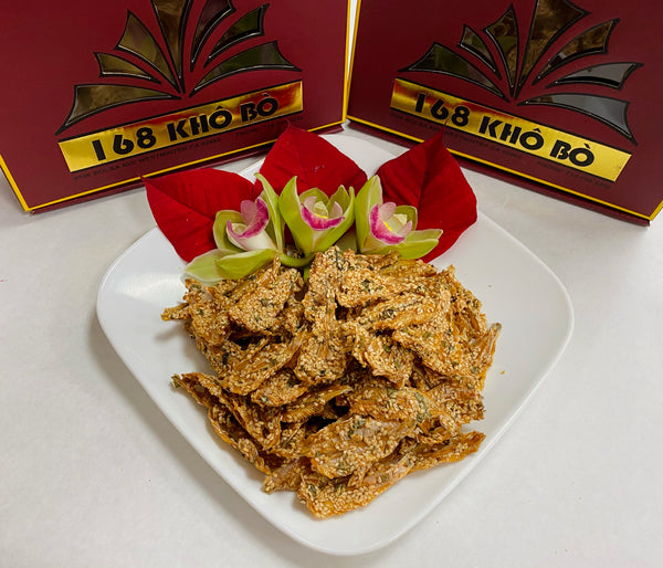 Cá Mai sấy mè giòn không cay