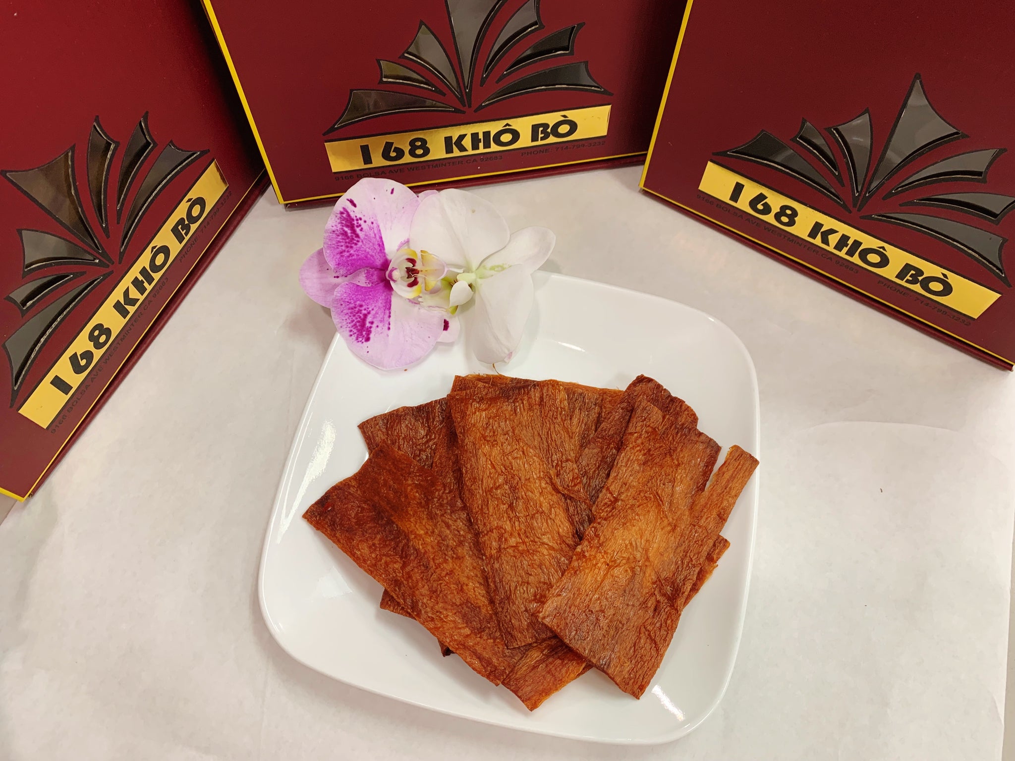 Khô bò chay BBQ
